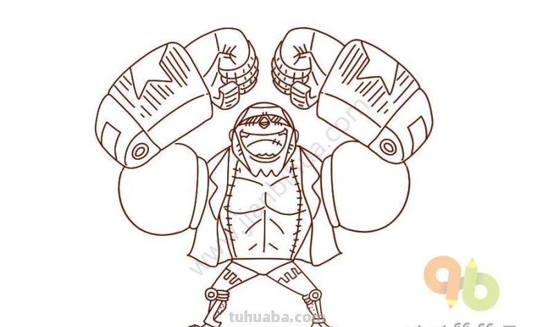 15组海贼王人物简笔画，一看就会，手残党也可以掌握绘画技能