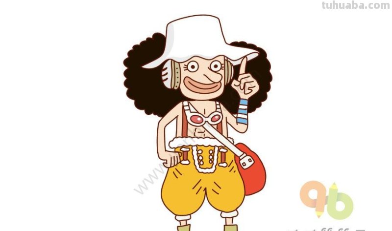 15组海贼王人物简笔画，一看就会，手残党也可以掌握绘画技能