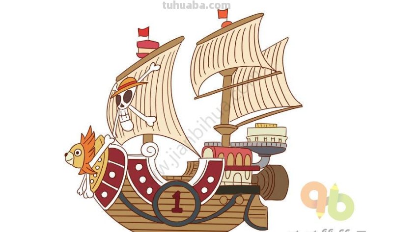 15组海贼王人物简笔画，一看就会，手残党也可以掌握绘画技能