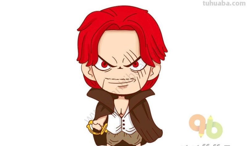15组海贼王人物简笔画，一看就会，手残党也可以掌握绘画技能