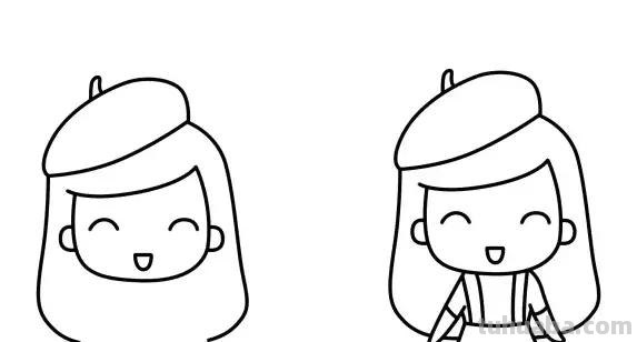 简笔画︱2分钟人物简单画法，再次温暖你！建议先收藏！