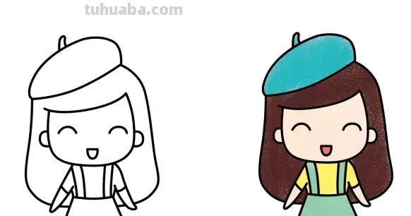 简笔画︱2分钟人物简单画法，再次温暖你！建议先收藏！