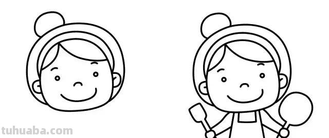 简笔画︱2分钟人物简单画法，再次温暖你！建议先收藏！