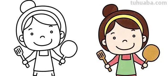 简笔画︱2分钟人物简单画法，再次温暖你！建议先收藏！