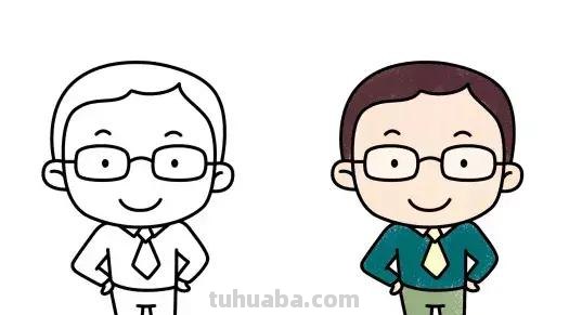 简笔画︱2分钟人物简单画法，再次温暖你！建议先收藏！