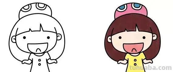 简笔画︱2分钟人物简单画法，再次温暖你！建议先收藏！