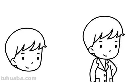 简笔画︱2分钟人物简单画法，再次温暖你！建议先收藏！