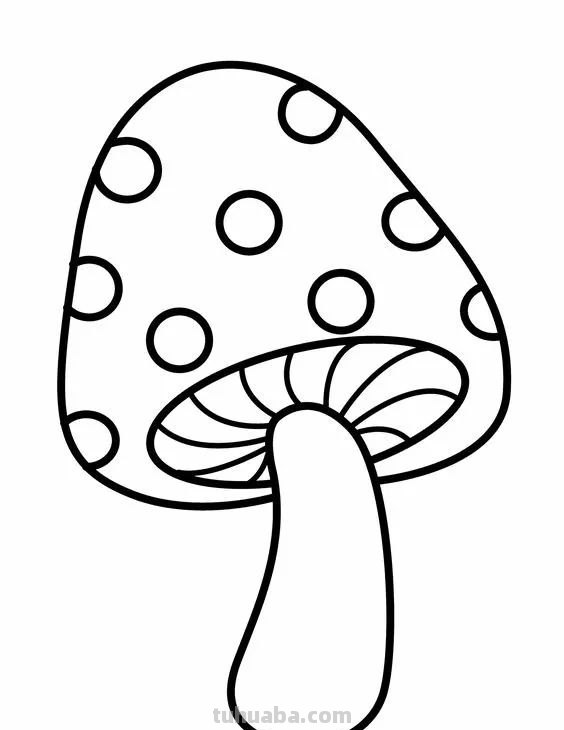 蔬菜和水果的简笔画线稿资料，适合幼儿园儿童涂色
