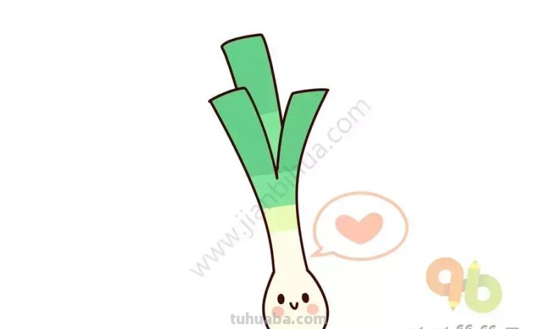 儿童创意简笔画，蔬菜小精灵，太可爱了！