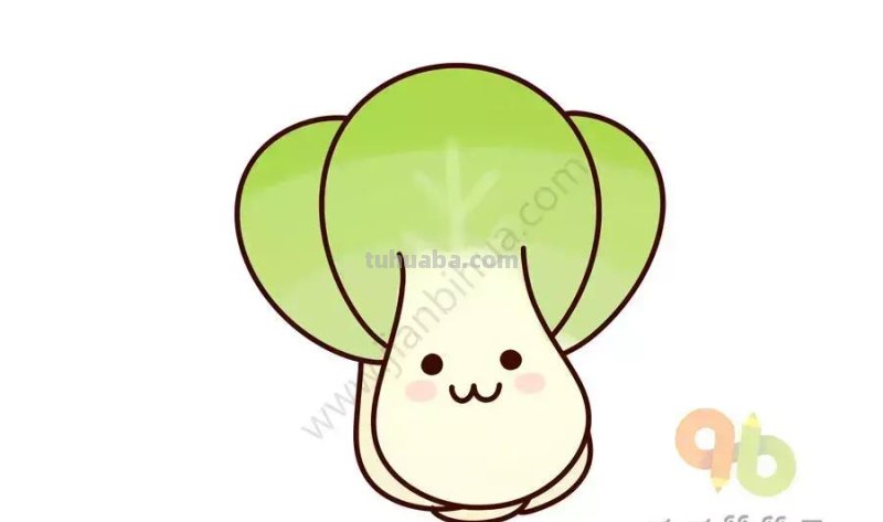 儿童创意简笔画，蔬菜小精灵，太可爱了！