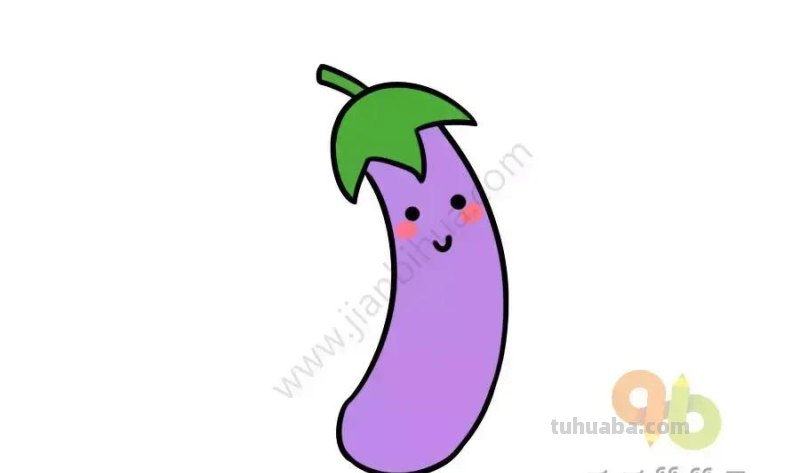儿童创意简笔画，蔬菜小精灵，太可爱了！
