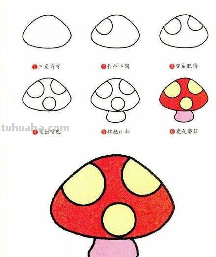 9种蔬菜简笔画小教程，简单又好画