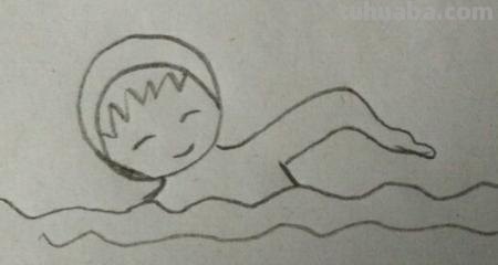小孩游泳怎么画简笔画(小孩游泳怎么画简笔画好看) 小孩游泳怎么画简笔画(小孩游泳怎么画简笔画好看)