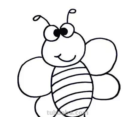 简笔画｜各种昆虫简笔画大全，寒假陪宝宝一起画，建议先收藏！