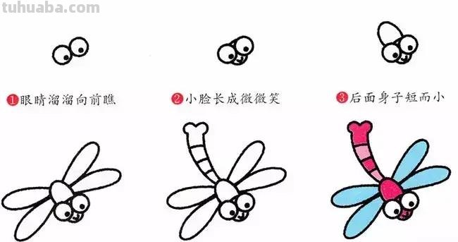 简笔画｜各种昆虫简笔画大全，寒假陪宝宝一起画，建议先收藏！