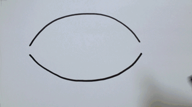 适合孩子的简笔画教程来了，只需几步就能画出一条可爱的卡通鱼