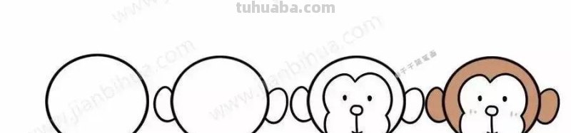 40组超萌的小动物头像简笔画，快来学习吧~