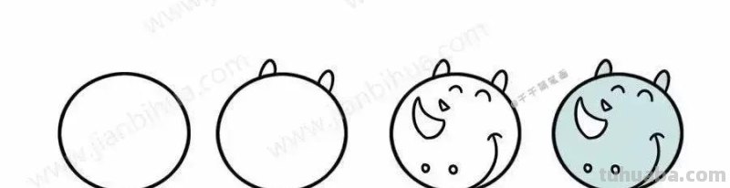 40组超萌的小动物头像简笔画，快来学习吧~