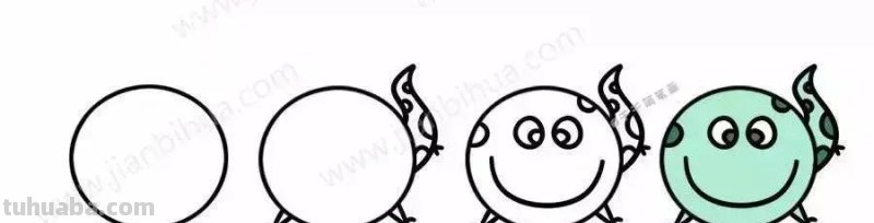 40组超萌的小动物头像简笔画，快来学习吧~