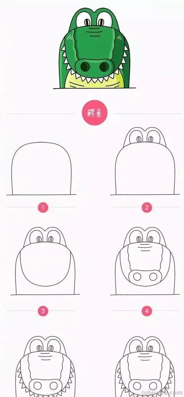 7个好玩的小动物简笔画教程，快来学学吧，零基础的你也能学会！