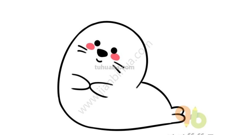 来一波超萌超简单的海洋生物简笔画吧，手绘手帐！