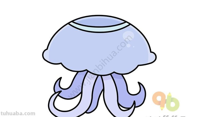 来一波超萌超简单的海洋生物简笔画吧，手绘手帐！