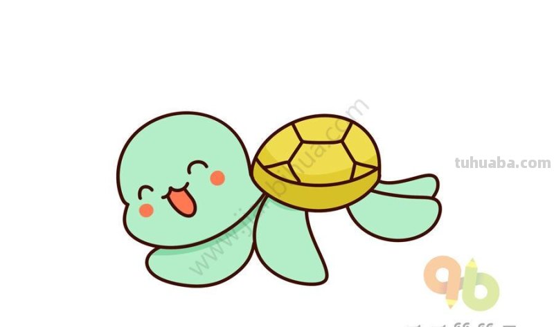 来一波超萌超简单的海洋生物简笔画吧，手绘手帐！