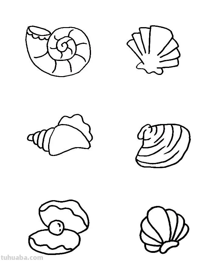 这是我见过画海洋生物简笔画，最全的资料了，教孩子必备，收藏！