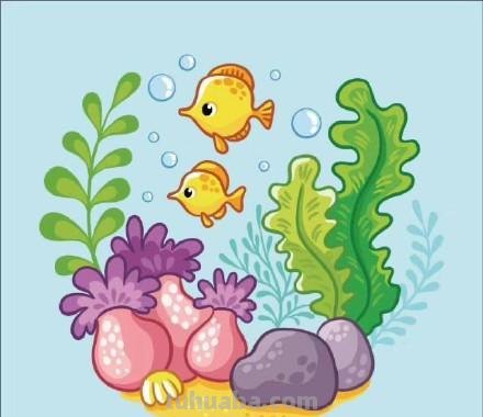 马克笔素材简笔画 海洋小动物合集 外加乱入的潜水员 美人鱼 马克笔素材简笔画 海洋小动物合集 外加乱入的潜水员 美人鱼