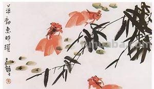 图文教程：国画鱼的写意画法，国画初学者鱼的各种画法步骤详解