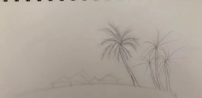 素描彩铅风景怎么画（素描彩铅风景怎么画好看）