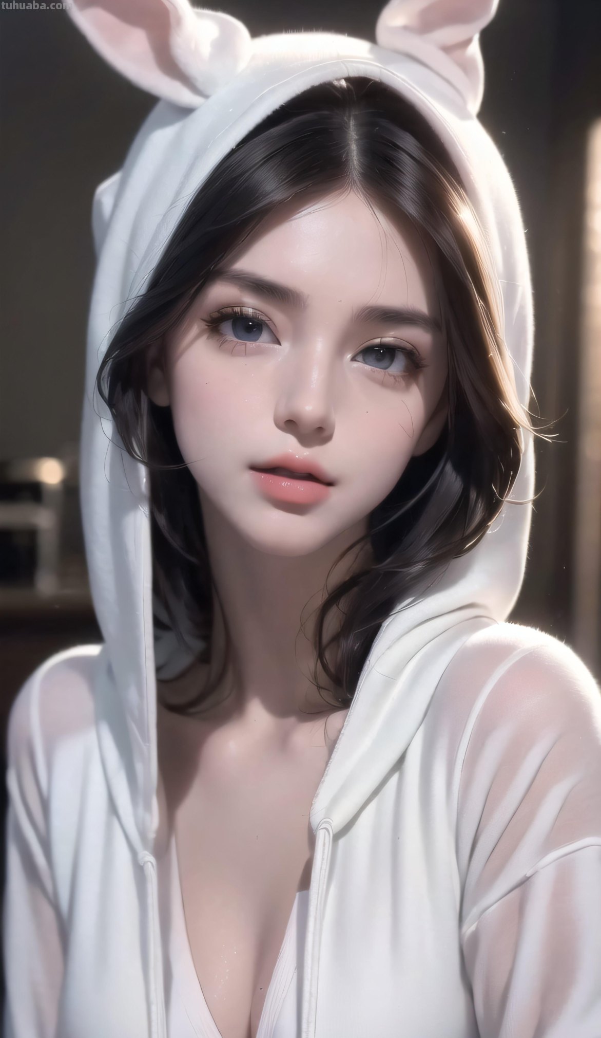 AI绘画 - 单调帽衫