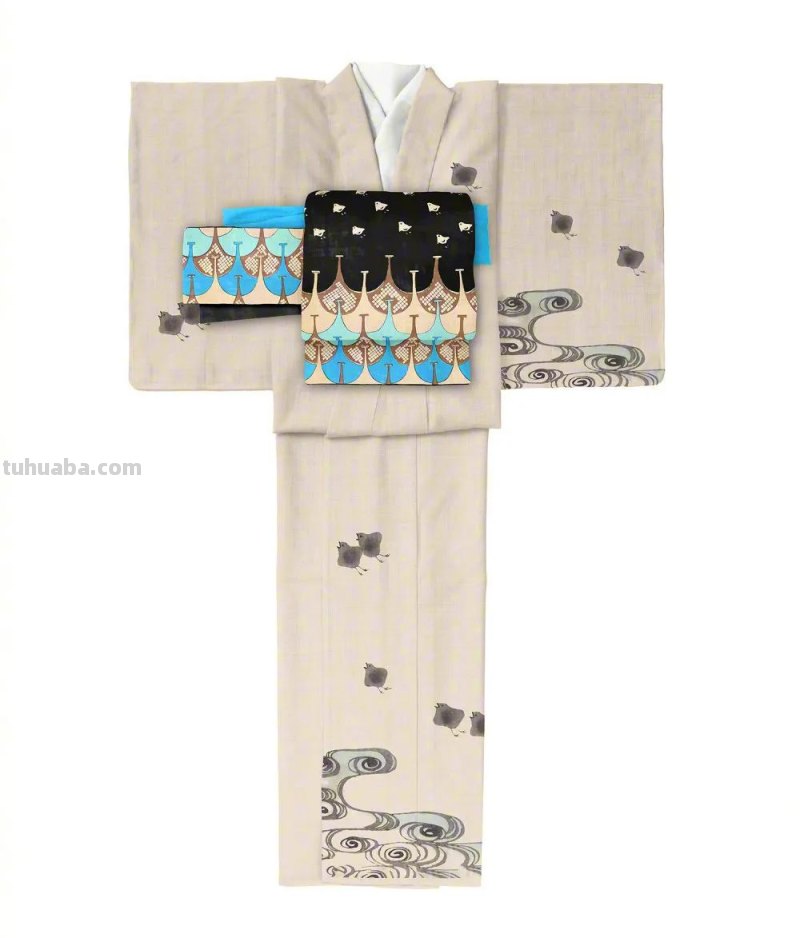 「绘画参考」一组满满夏意的和服参考（服装参考）