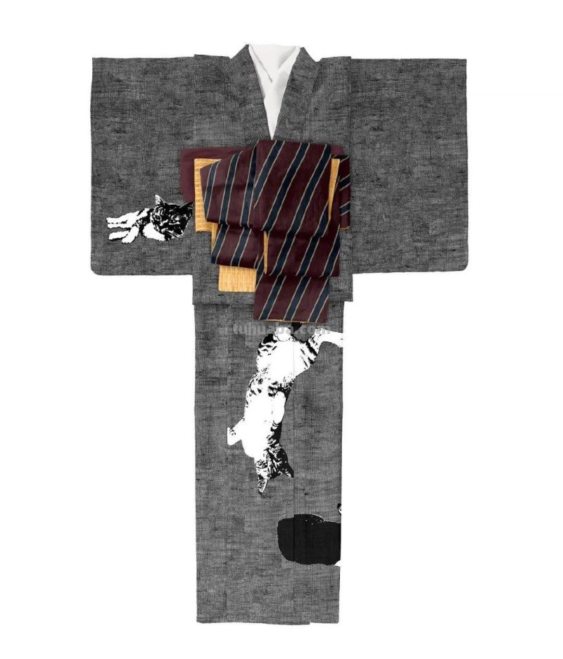 「绘画参考」一组满满夏意的和服参考（服装参考）