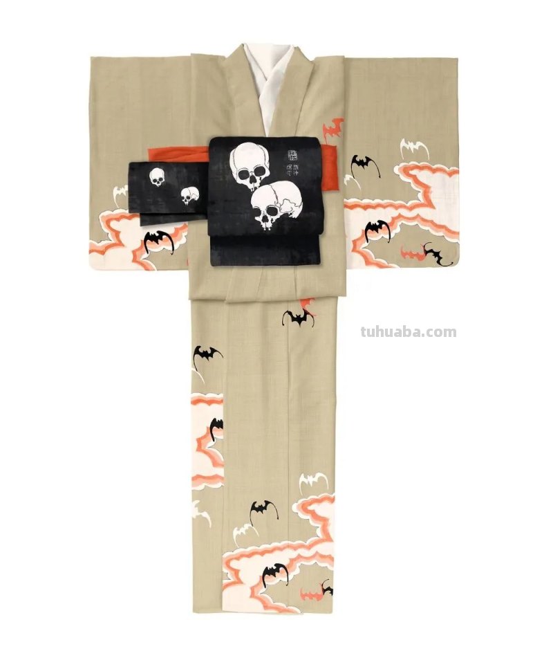 「绘画参考」一组满满夏意的和服参考（服装参考）