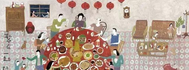 浓郁的生活气息插画，让人泪奔，生活小细节，往往是最打动人心