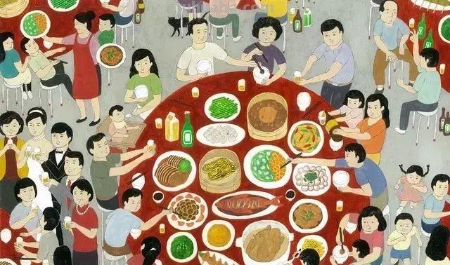 浓郁的生活气息插画，让人泪奔，生活小细节，往往是最打动人心