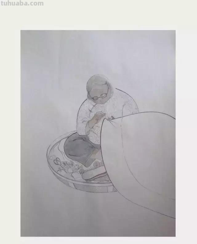 浓郁的生活气息插画，让人泪奔，生活小细节，往往是最打动人心