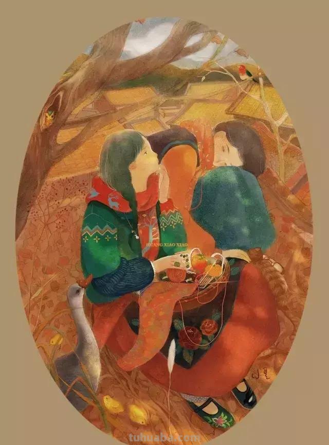 浓郁的生活气息插画，让人泪奔，生活小细节，往往是最打动人心