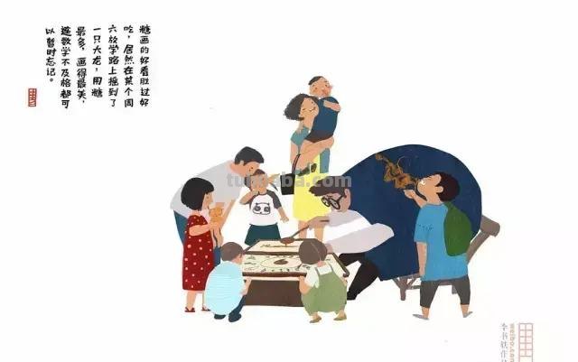 浓郁的生活气息插画，让人泪奔，生活小细节，往往是最打动人心