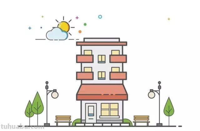 简笔画│现代化的建筑简笔画，梦幻到美呆了