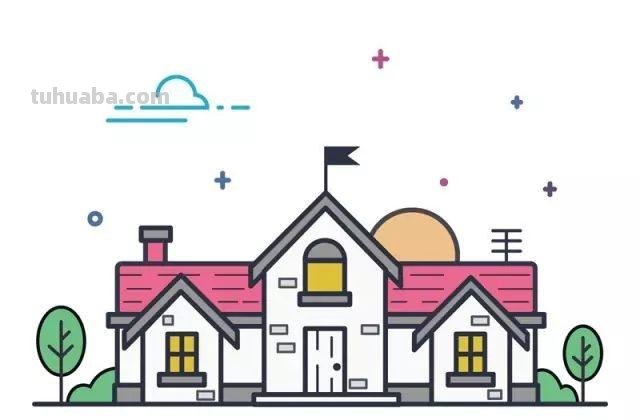 简笔画│现代化的建筑简笔画，梦幻到美呆了