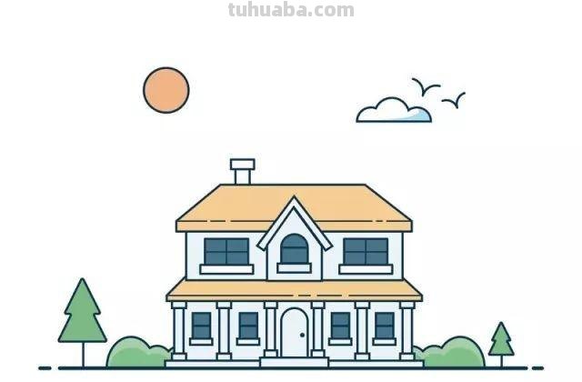 简笔画│现代化的建筑简笔画，梦幻到美呆了