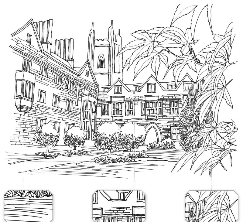 多伦多校园建筑怎么画?老师分步骤图解教你画,简单易学,收藏 多伦多校园建筑怎么画?老师分步骤图解教你画,简单易学,收藏