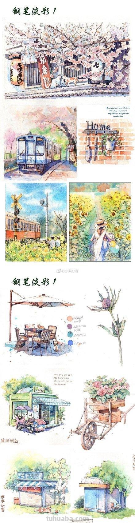兴趣学水彩？业余练习也要准备的画画工具看这里