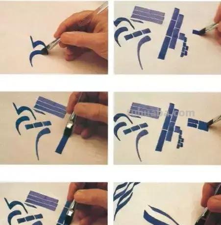 五种水彩画笔的用法，详细讲解！