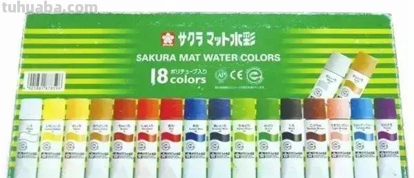 水彩入门-工具的介绍！