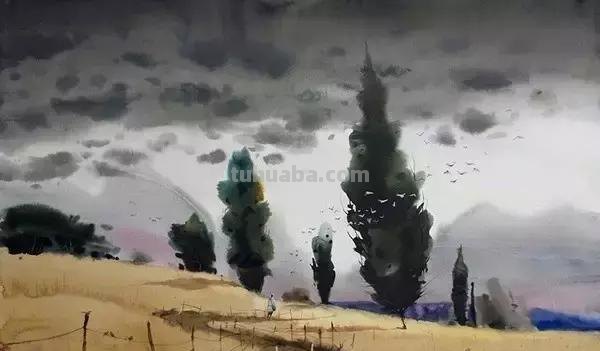一组值得一看的水彩风景