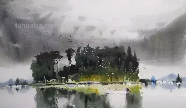 一组值得一看的水彩风景
