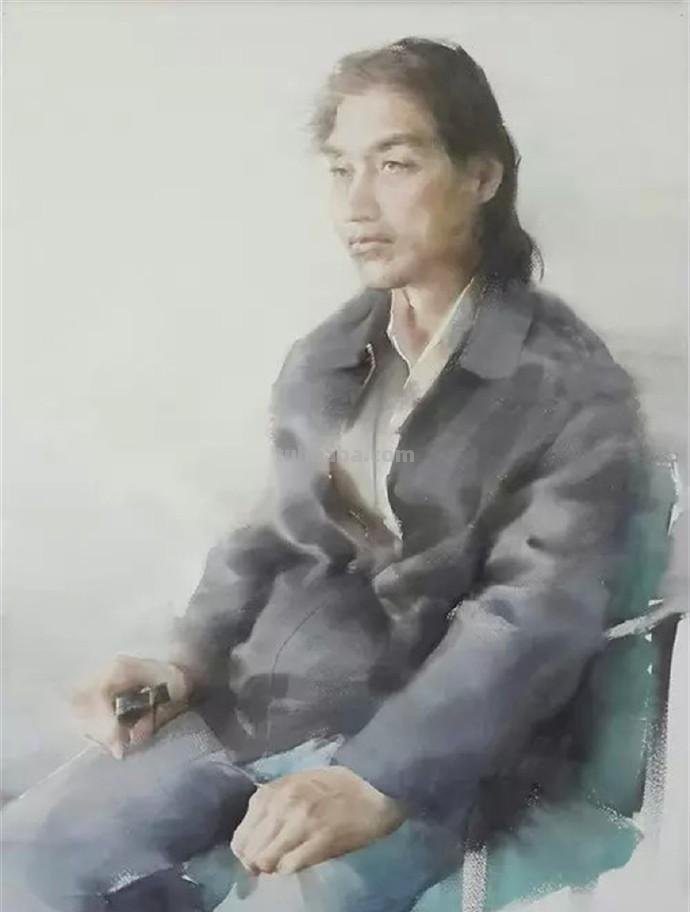「美术林」一组水彩人物画作品欣赏
